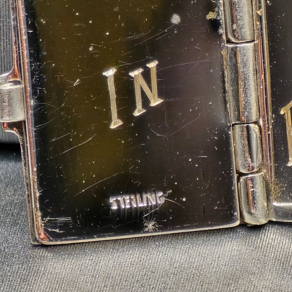 Antique Edwardian Sterling Silver 'Shakespeare' Locket .75" Literary Award - Picture 5 of 11